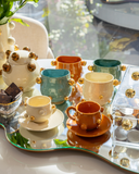 Xicara Café com Pires Bruxelas Nude