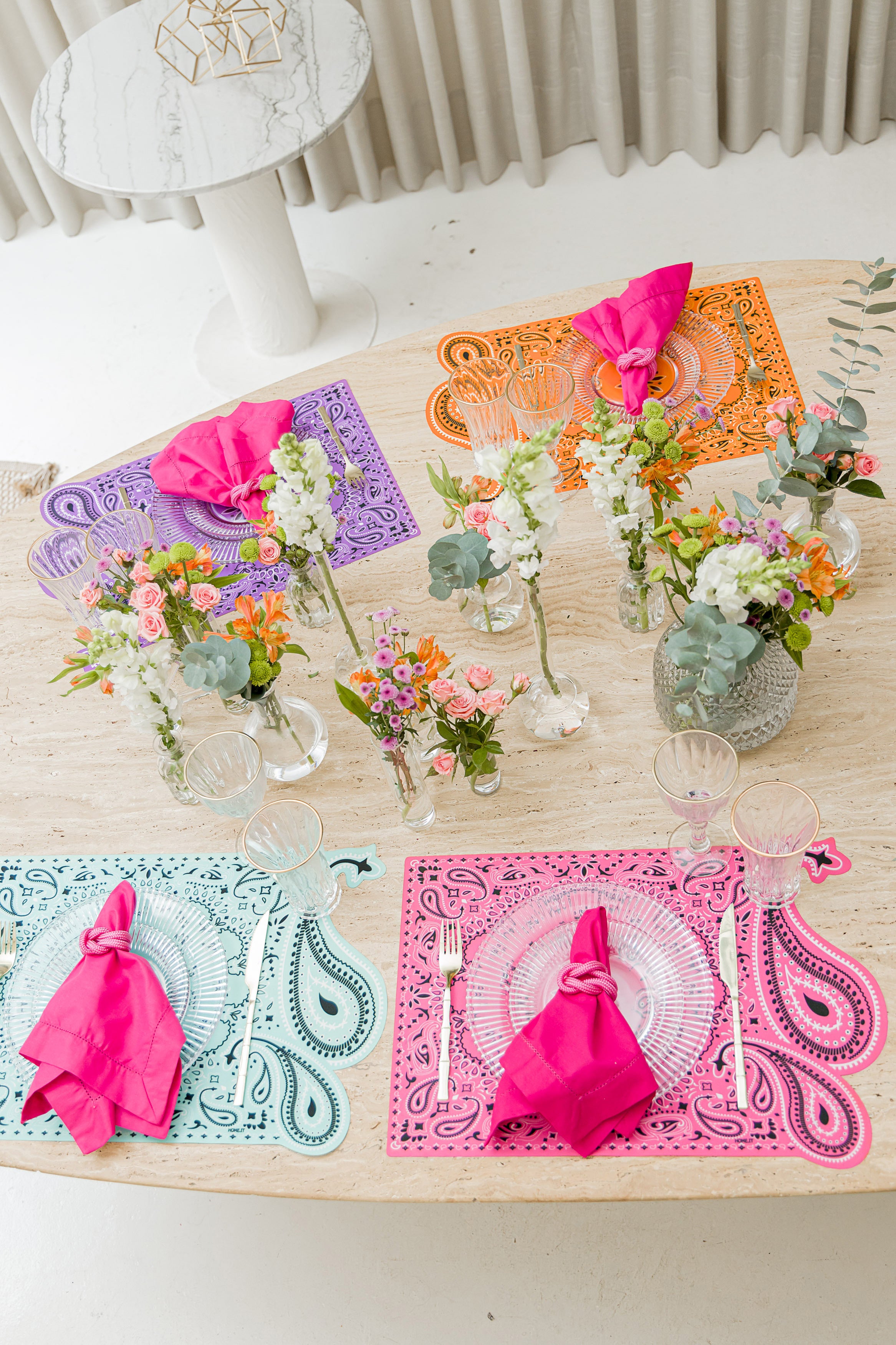 Conjunto Jogo Americano Bandana