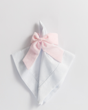 Porta Guardanapo Laço Rosa Claro