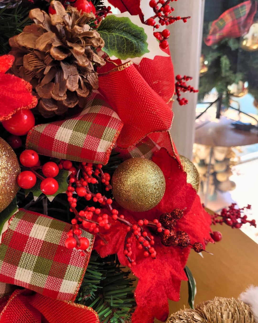 Árvore de Natal Red Charm - 60cm