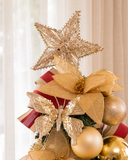 Árvore de Natal Glam Dourada - 1m