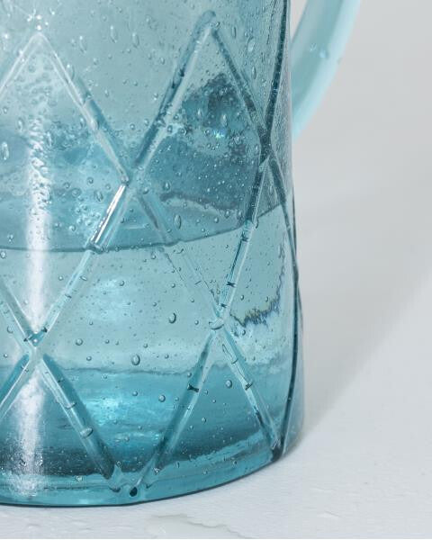 Jarra Blue Diamond em Vidro - 1,5 L