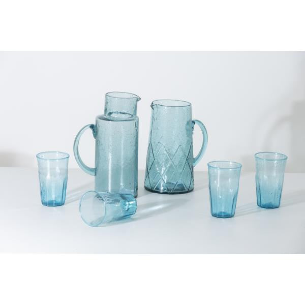 Jarra Blue Diamond em Vidro - 1,5 L