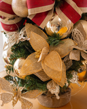 Árvore de Natal Glam Dourada - 1m