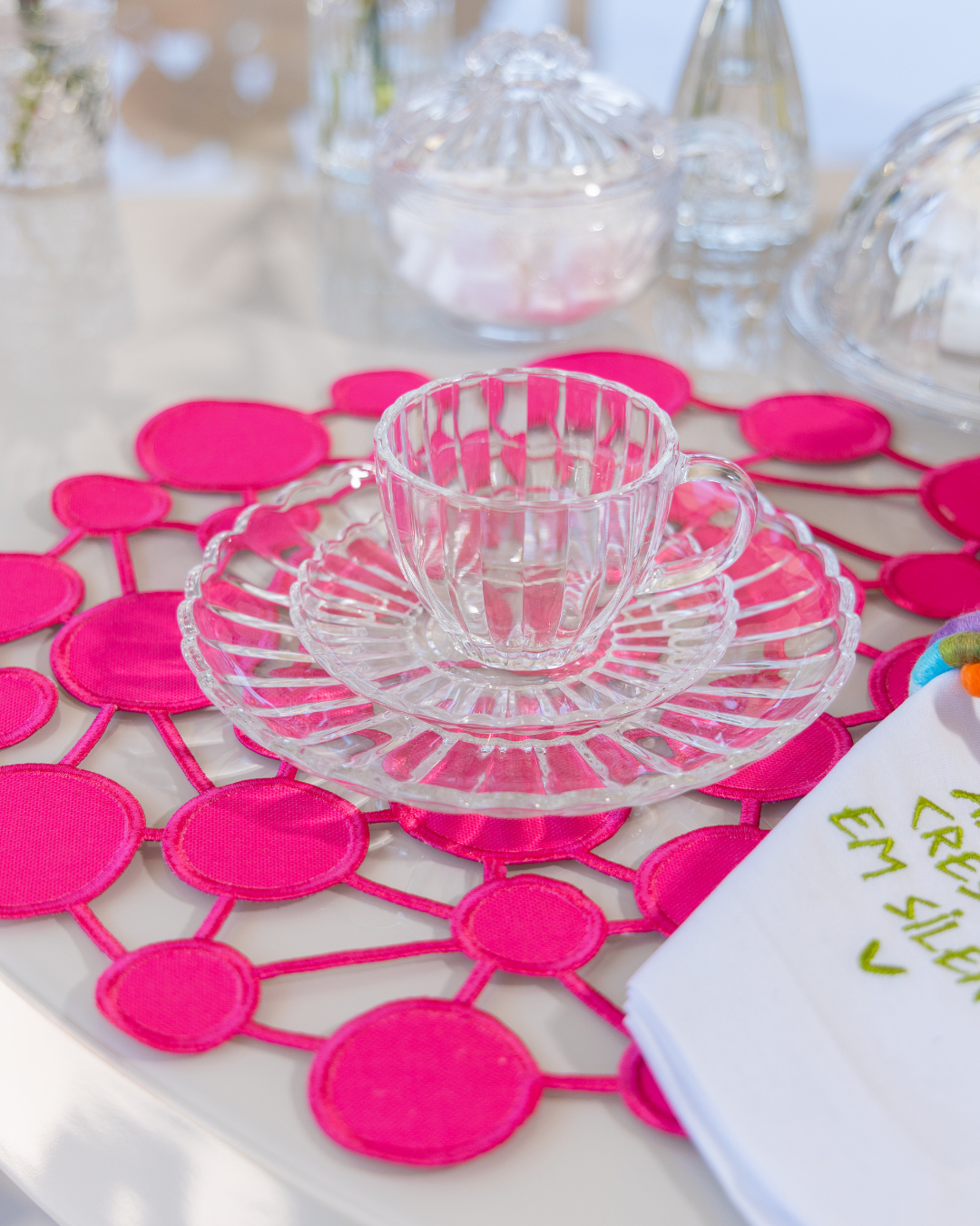 Dupla de Xícaras de Cristal para Café - 90 ml