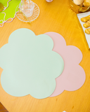 Dupla Jogo Ameriano Flor Dupla Face - Rosa