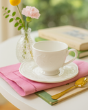 Xicará Para Chá com Pires Butterfly Flower - 200 ml