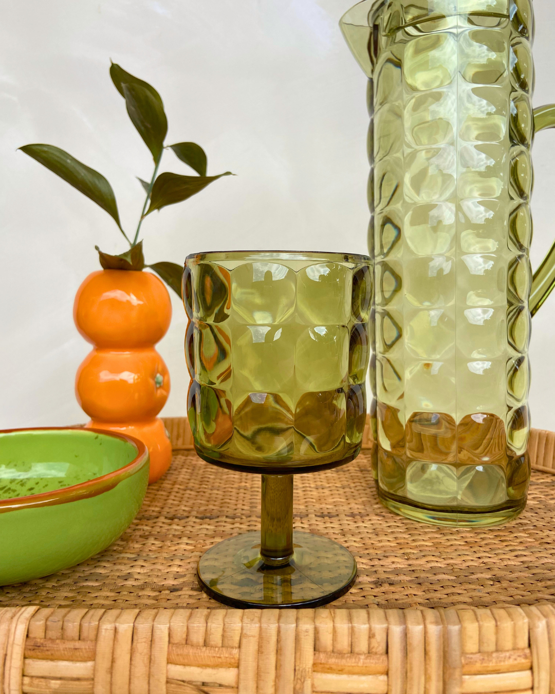 Jarra Ice em Acrílico Verde Escuro 1,5L