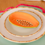 Dupla de Porta Mamões em Cerâmica - Sementes