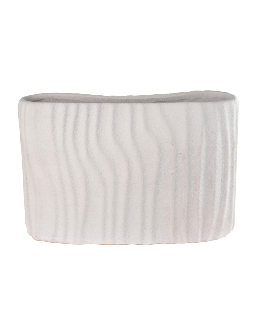Vaso Decorativo de Cerâmica – Branco