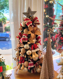 Árvore de Natal Ursinhos Vintage - 90cm