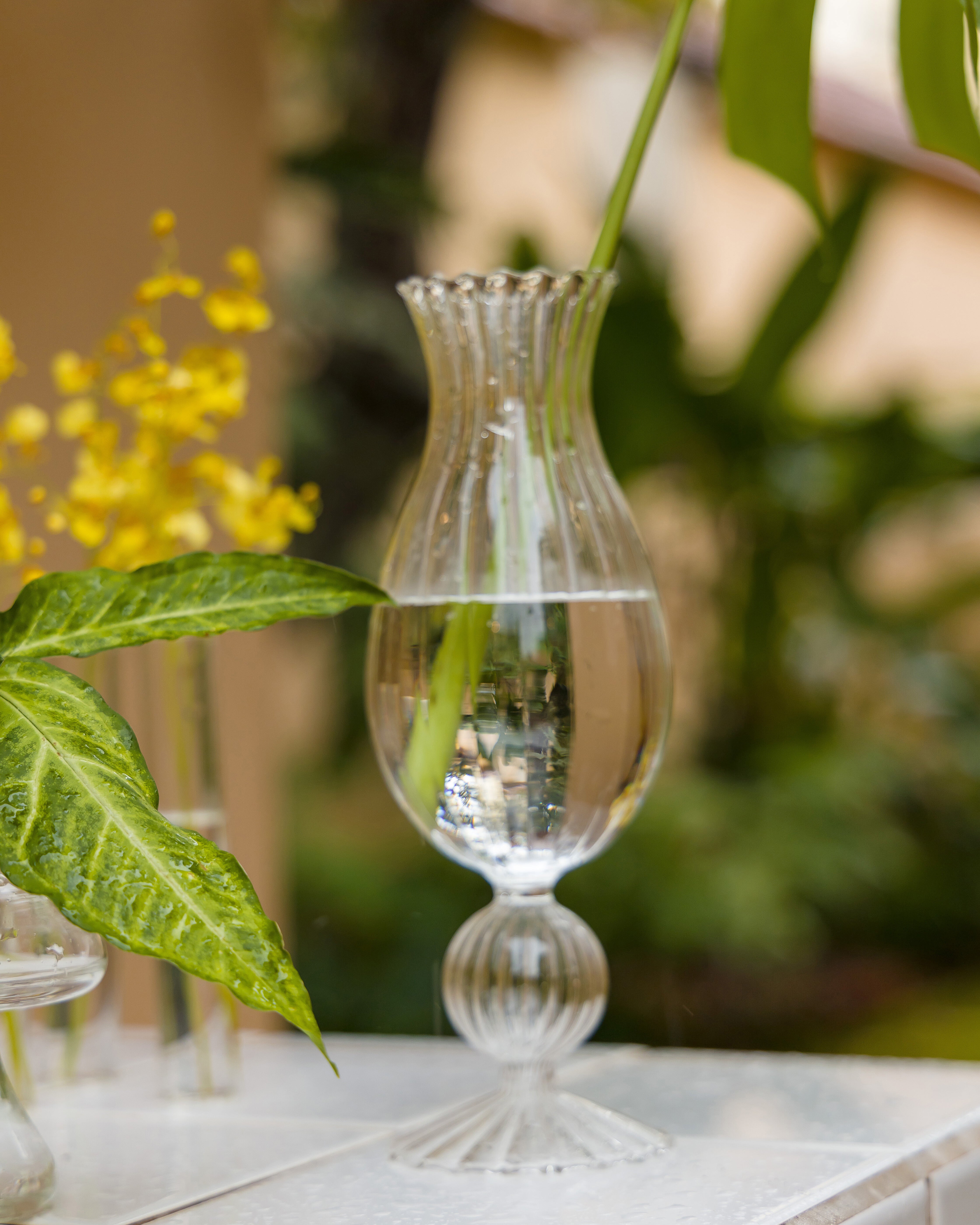 Vaso de Vidro Lily Grace - 25x10 cm