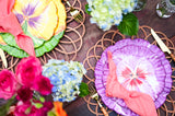 Conjunto 4 Pratos Sobremesa Amor Perfeito - Le Jardin