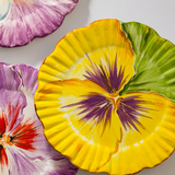 Prato Sobremesa Amor Perfeito Amarelo  - Le Jardin - Pré venda de 45 dias úteis