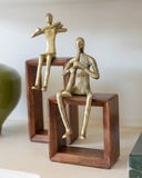 Escultura Decorativa Encanto Musical - 11x31cm