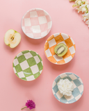 Conjunto 4 Bowls Médios Xadrez - Mix and Match