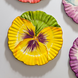 Prato Sobremesa Amor Perfeito Amarelo  - Le Jardin - Pré venda de 45 dias úteis
