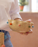 Bowl Bubblegum Colorido em Cerâmica - 13x6cm