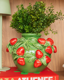 Vaso Decorativo Morango - 20x29 cm