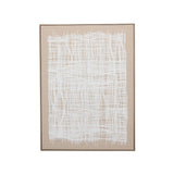 Quadro Entrelaço Minimalista em Linho – 90 x 120 cm