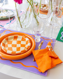 Porta-Guardanapo Pingente Tassel - Laranja