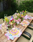 Conjunto 4 Pratos Rasos Amor Perfeito - Le Jardin