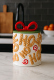 Vaso Decorativo Natalino Ho-Ho Cookie Gift