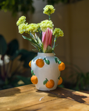 Vaso Cerâmica Tangerina- M