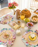 Conjunto 4 Xícaras Amor Perfeito Le Jardin em Cerâmica