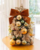 Árvore de Natal Caramel Glow - 60cm