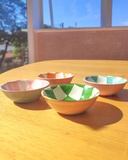 Conjunto 4 Bowls Médios Xadrez - Mix and Match