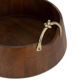Centro de Mesa Siena Wood em Madeira
