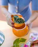 Pote de Cerâmica - Orange