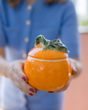 Pote de Cerâmica - Orange