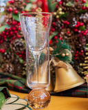 Taça para Champange Bubble Glass Transparente e Âmbar -  250ml