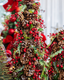 Mini Pinheiro Natalino Berries - 53 cm