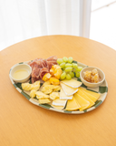 Petisqueira Oval Bistro Chess G - 35x22 cm