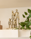 Escultura Golden Family II - 22cm