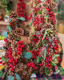 Mini Pinheiro Natalino Berries - 53 cm