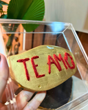 Quadro em Acrílico "Te amo - 15x15 cm"
