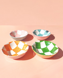 Conjunto 4 Bowls Médios Xadrez - Mix and Match