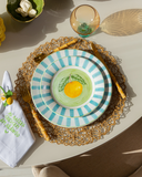 Prato Sobremesa de Cerâmica Sicilian Citrus – 20 cm