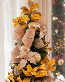 Árvore de Natal Champagne Glam - 90cm