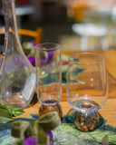 Taça para Champange Bubble Glass Transparente e Âmbar -  250 ml