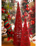 Árvore Natalina Cone Berry — 60cm