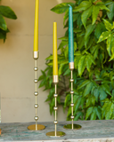 Conjunto de Castiçais Dourados Sphere