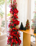 Árvore de Natal  Red Velvet - 1,8m