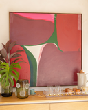 Quadro Pintura Mista sobre Tela 