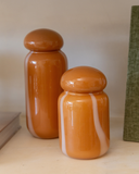 Vaso em Vidro Soft Glass 10x27cm - Laranja