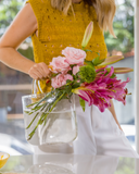 Vaso Bolsa Transparente - 24x17 cm